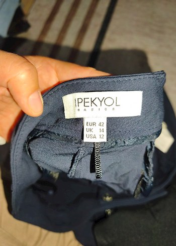 ipekyol Lacivert Basic Pantolon 2 Adet Pantolon