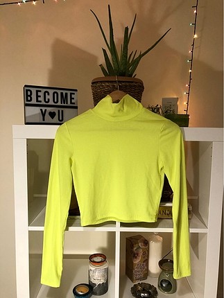 H&M neon sarı body