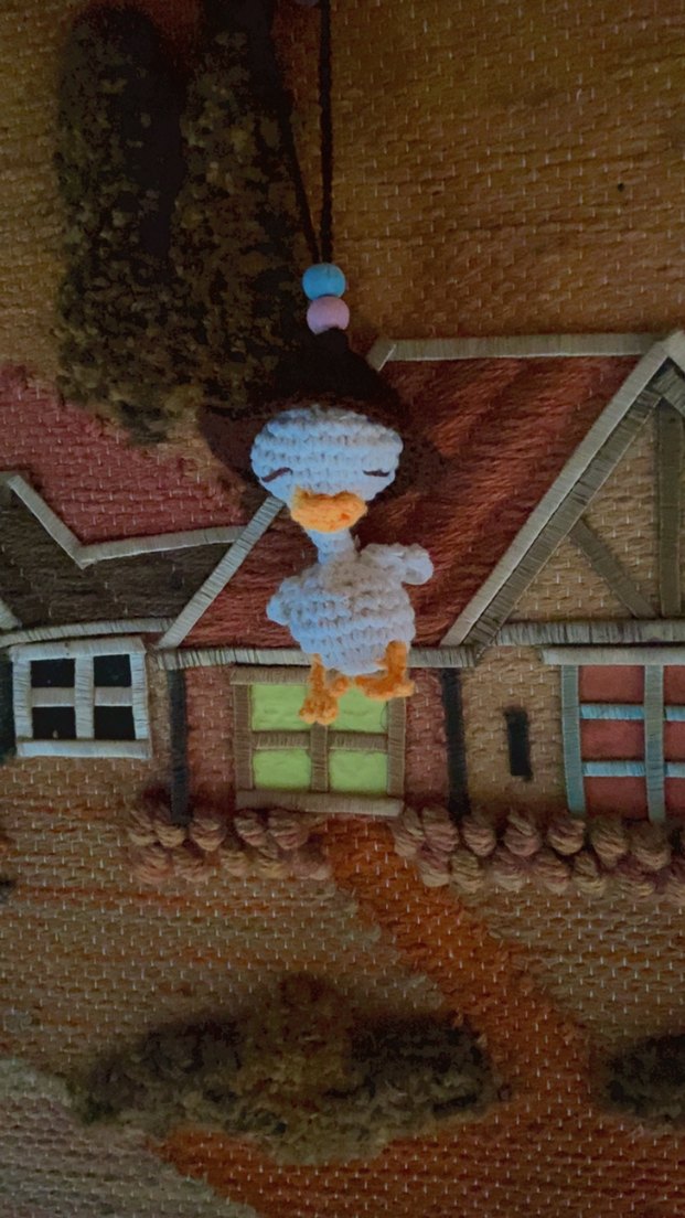 Renkli Örgü Ördek Oyuncak - Görsel 4