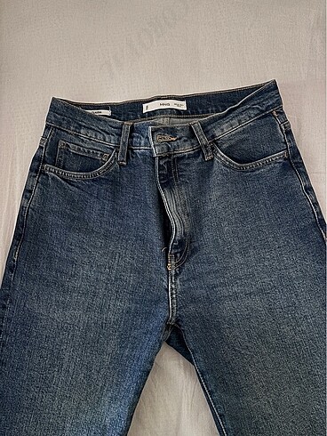 Düz kesim mango jean