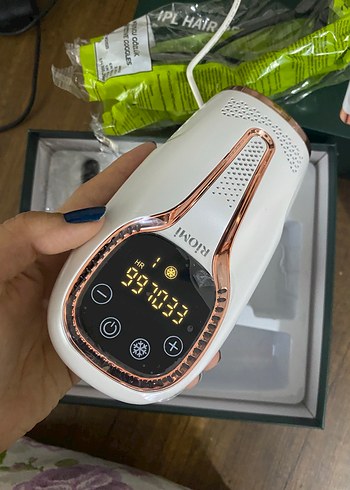 Beden Renk Beyaz Lazer Epilasyon Cihazı 3 Başlık 9 Seviye