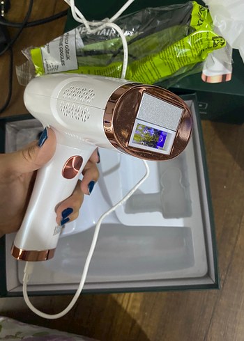 Philips Beyaz Lazer Epilasyon Cihazı 3 Başlık 9 Seviye