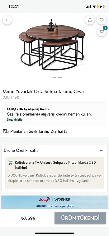 Orta Sehpa - Görsel 2