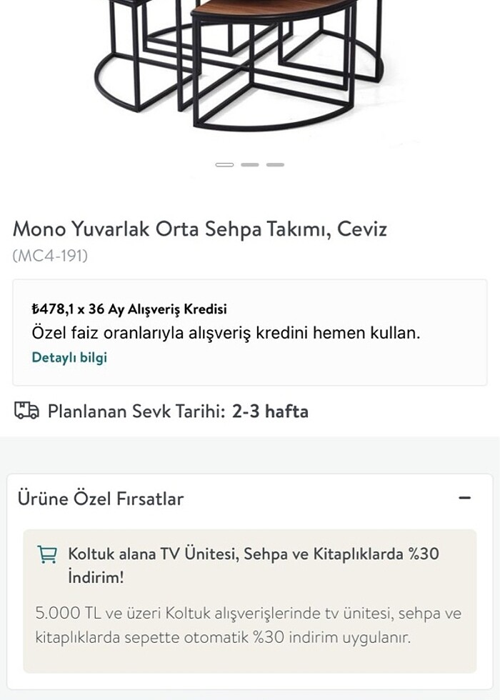 Orta Sehpa - Görsel 2