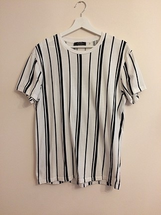 Bershka çizgili t-shirt
