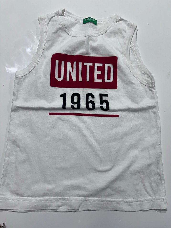 Benetton Renkli Erkek Çocuk Atlet Seti - Görsel 3