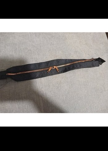 Fermuarlı Siyah çanta fermuarı 2 adet 45 cm