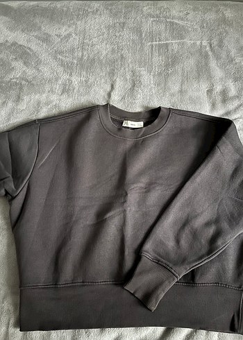 Mango Antrasit Gri Kadın Sweatshirt