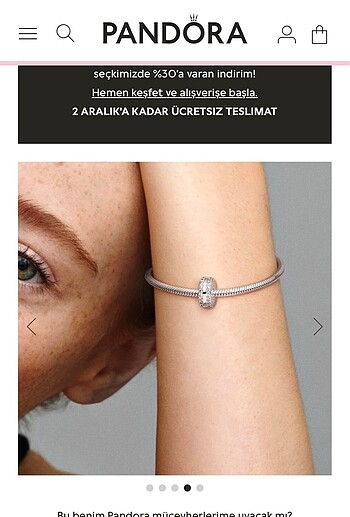  Beden Pandora Charm
