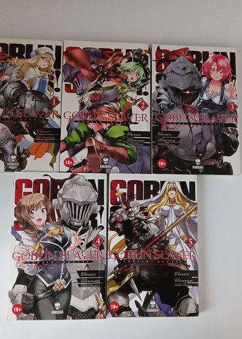 Goblin Slayer Manga Seti 5 Cilt çizgi roman