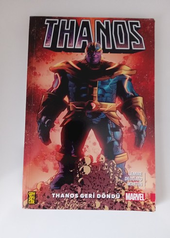 Thanos Geri Döndü Marvel Çizgi Roman