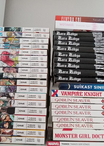 Çeşitli Manga ve Çizgi Roman Koleksiyonu