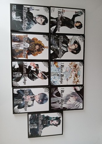 Kara Kahya Kuroshitsuji Manga Serisi 9 Cilt çizgi roman - Görsel 2