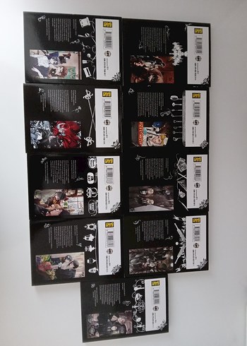 Kara Kahya Kuroshitsuji Manga Serisi 9 Cilt çizgi roman - Görsel 3