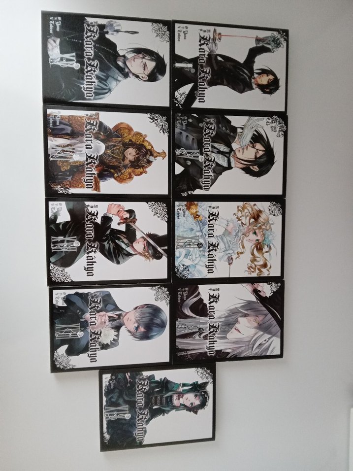 Kara Kahya Kuroshitsuji Manga Serisi 9 Cilt çizgi roman - Görsel 2