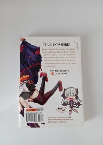 The Testament of Sister New Devil Cilt 9 manga çizgi roman - Görsel 4