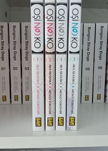 oshi no ko ilk 4 cilt manga çizgi roman - Görsel 2