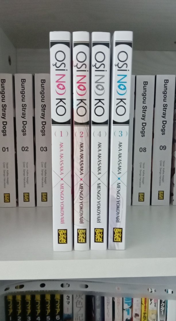 oshi no ko ilk 4 cilt manga çizgi roman - Görsel 2