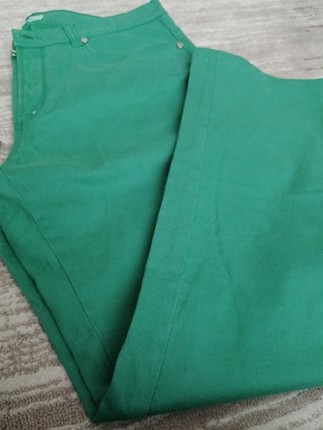 Yeşil Bilek boy pantolon 