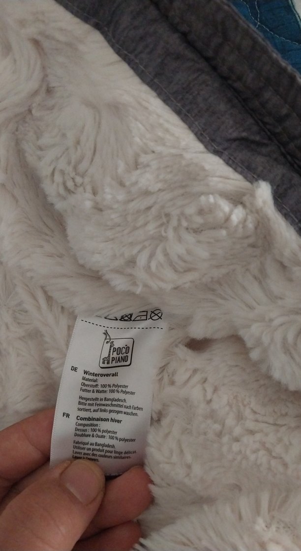 Gri Fermuarlı Erkek Bebek Tulum yurtdisindan - Görsel 4