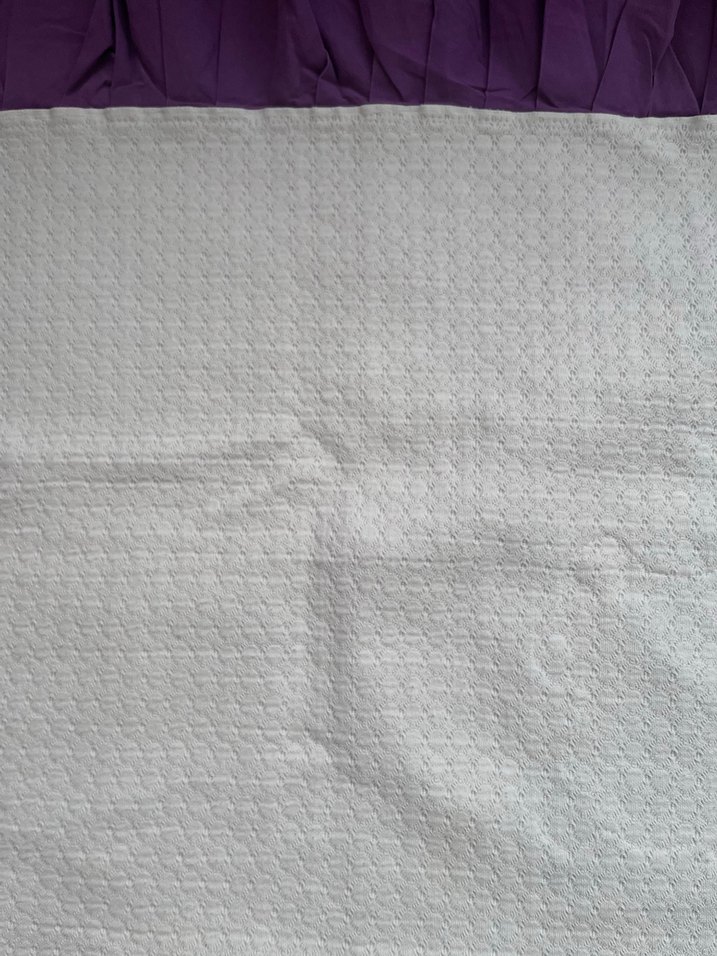 Nakışlı Gri Örgü Bebek pike - Görsel 4