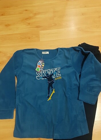 11-12 Yaş Beden erkek çocuk pijama takimi