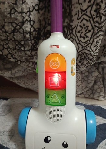 Renkli Eğitici Oyuncak Süpürge - Görsel 2