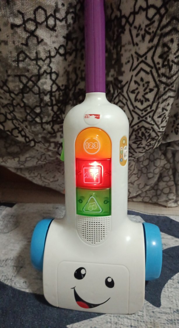 Renkli Eğitici Oyuncak Süpürge - Görsel 2