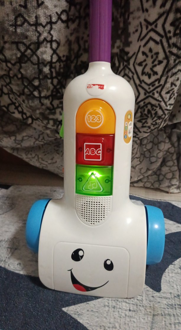 Renkli Eğitici Oyuncak Süpürge - Görsel 3