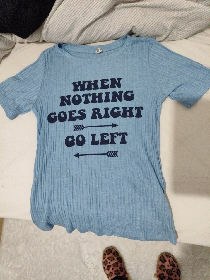 Trendy Mavi Kadın Tişörtü - Görsel 3