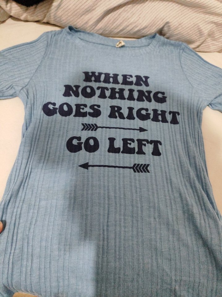 Trendy Mavi Kadın Tişörtü - Görsel 2