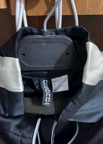 Fermuarlı Siyah Spor Ceket - Görsel 3