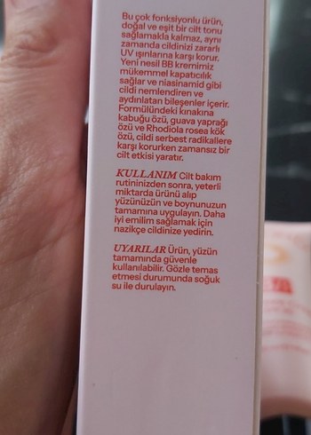 Diğer Heiluna Parlak Bej BB Krem SPF 30