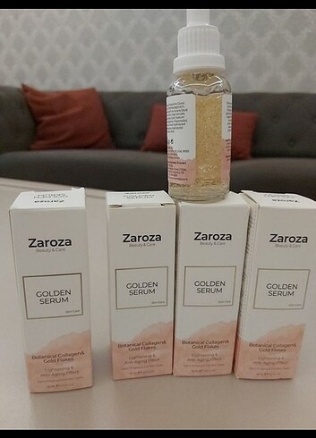  Beden zaroza altın serum