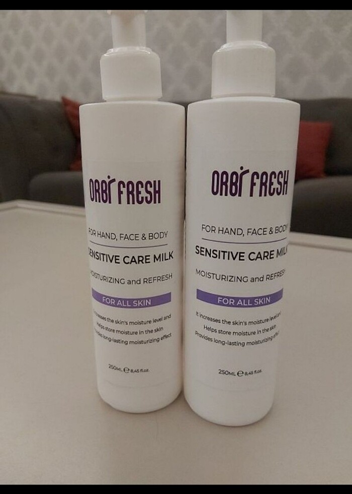 Hassas ciltler için bakım sütü - Görsel 2