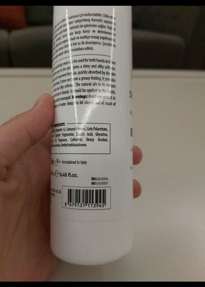 Hassas ciltler için bakım sütü - Görsel 4