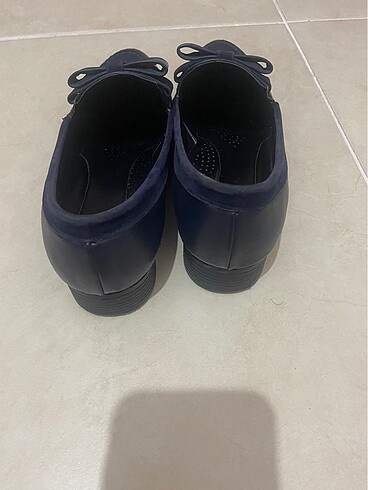 37 Beden Lacivert Loafer Ayakkabı
