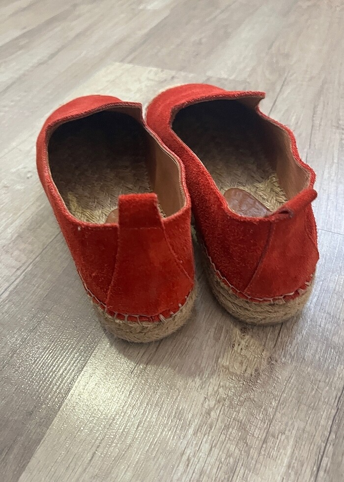 Deri espadril - Görsel 3