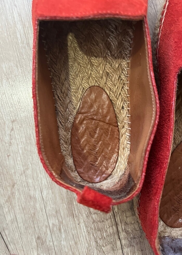 Deri espadril - Görsel 4