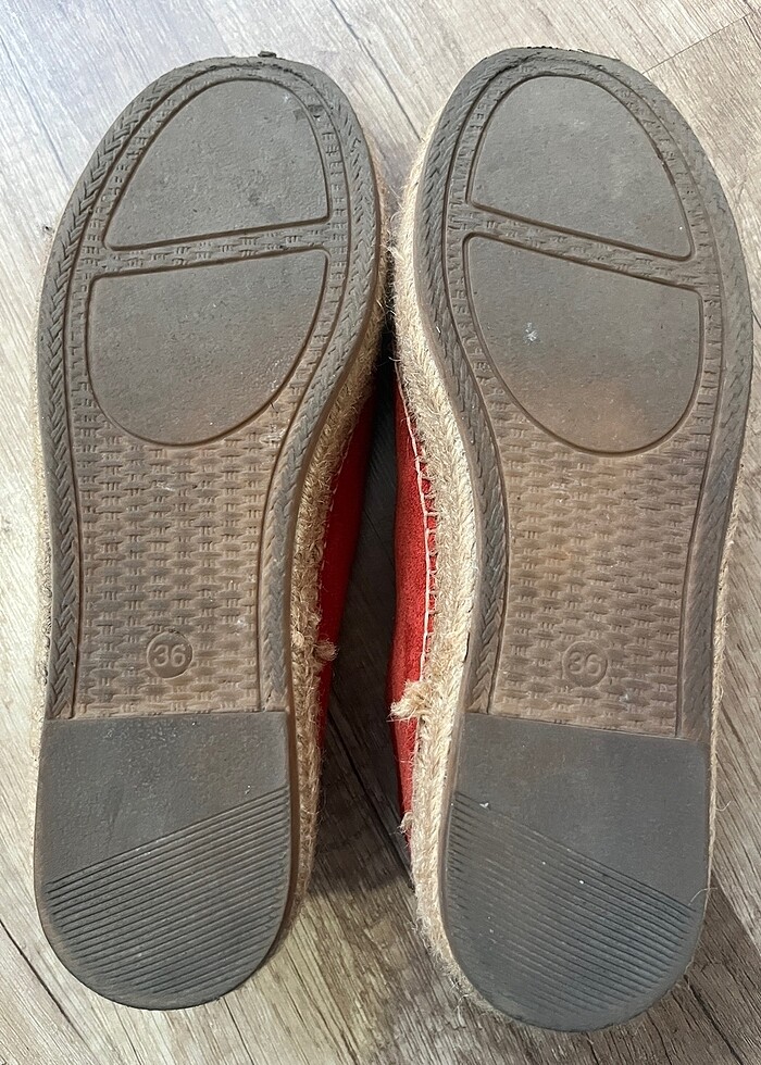 Deri espadril - Görsel 5