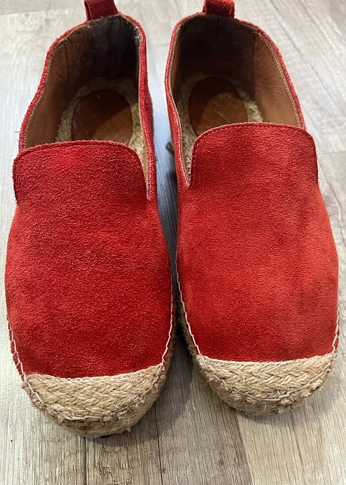 Deri espadril - Görsel 2