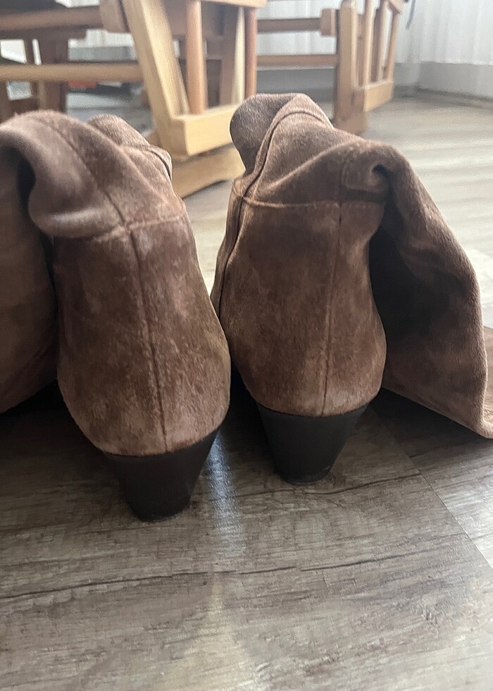 Gerçek süet çizme - Görsel 5