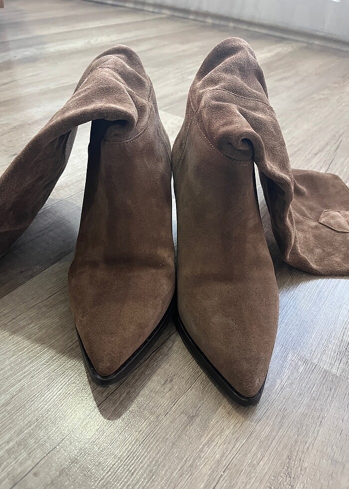 Gerçek süet çizme - Görsel 4