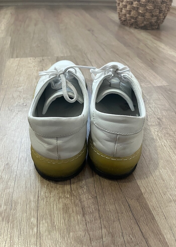 Deri erkek spor ayakkabı - Görsel 4