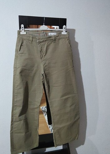 40 Beden Zara haki kot pantolon