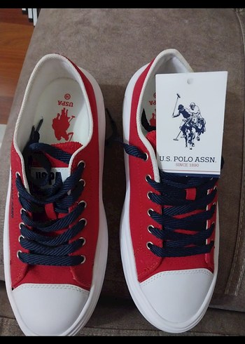 U.S. Polo Assn. Kadın Renkli Spor Ayakkabı