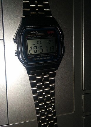  Beden gri Renk Casio Unisex Retro Saat