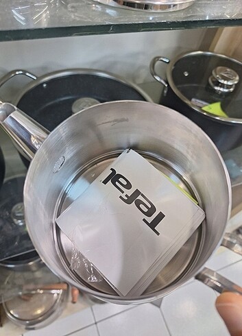  Beden Tefal çelik çaydanlık 