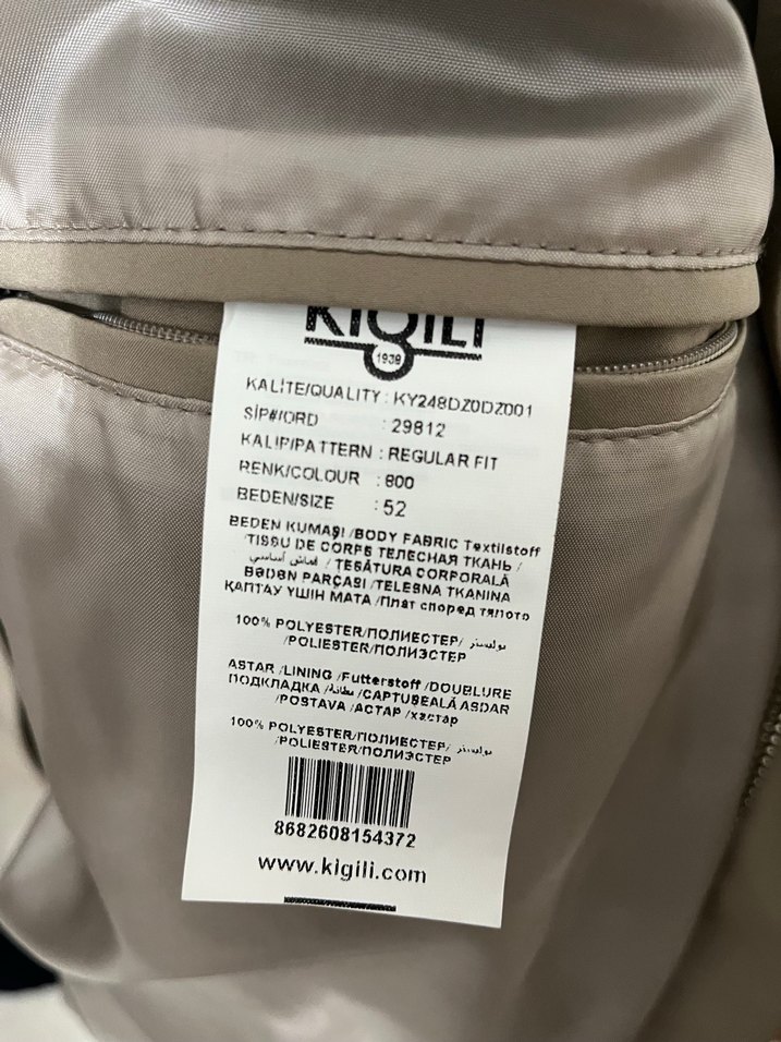 Kiğılı Erkek Mont - Görsel 5