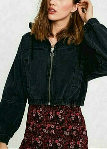 Urban Outfitters Urban Outfitters Crop Kot Ceket